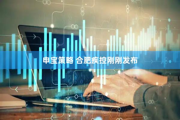 申宝策略 合肥疾控刚刚发布