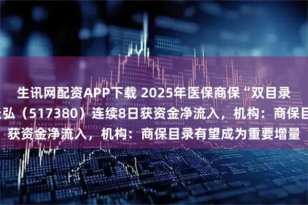 生讯网配资APP下载 2025年医保商保“双目录”公布，创新药ETF天弘（517380）连续8日获资金净流入，机构：商保目录有望成为重要增量