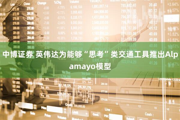中博证券 英伟达为能够“思考”类交通工具推出Alpamayo模型